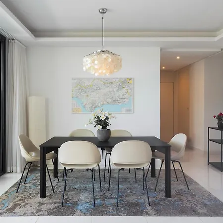 Panoramic Views And Large Garden In Atalaya Hills Apartment *